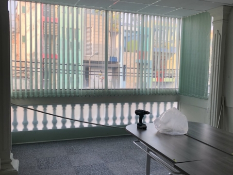 Thi công rèm lá dọc