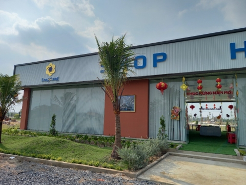 Thi công rèm lá dọc