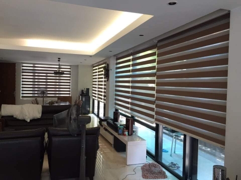 Công trình thi công màn cầu vồng