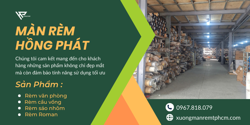 Rèm cửa giá sỉ - Rèm Hồng Phát